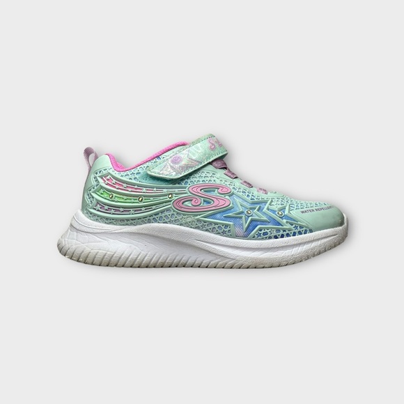 Skechers Other - Skechers Wishful Star Jumpster Blue & Pink Sneakers